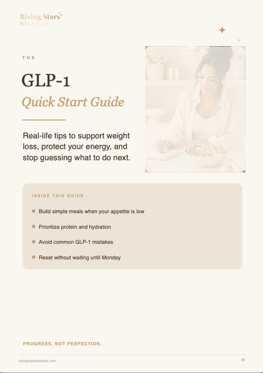 GLP-1 Quick Start Guide — cover mockup
