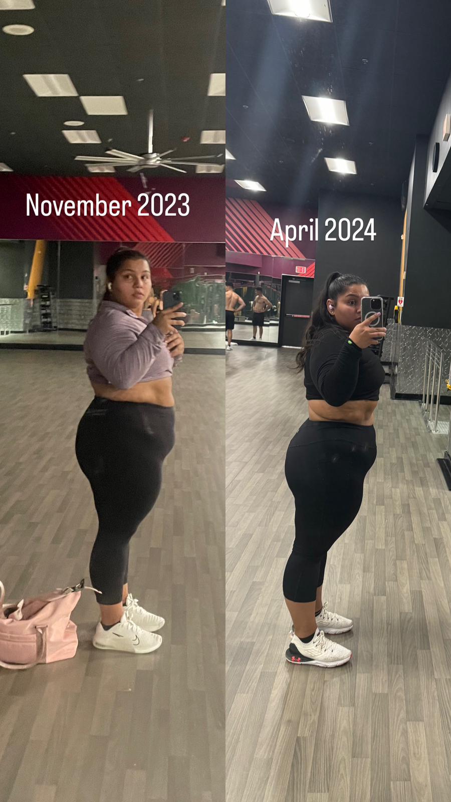 Rising Stars Wellness patient progress from November 2023 to April 2024